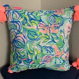 Lilly Pulitzer throw pillow